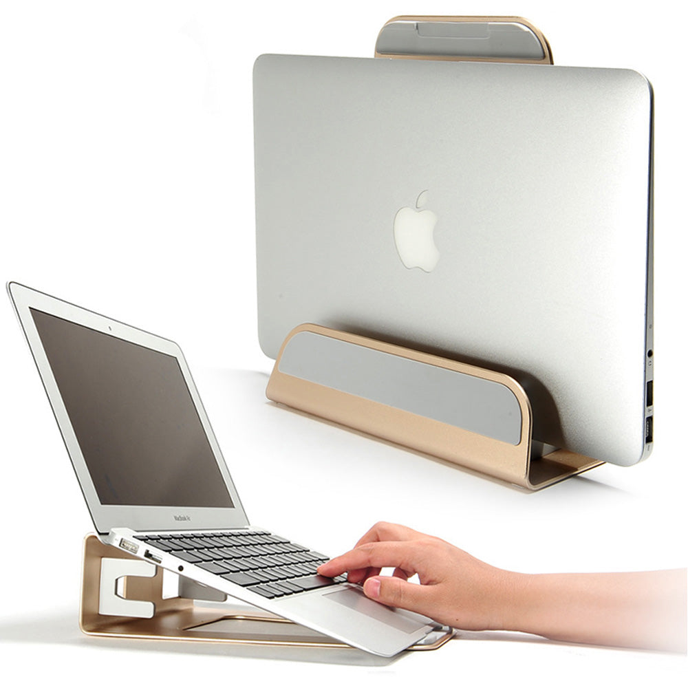 Supporto multifunzionale in alluminio per laptop MacBook