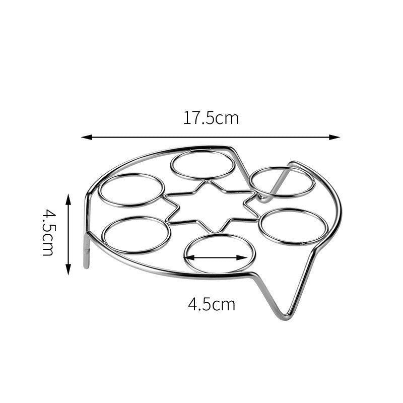 Rack de vapeur de cuisine multifonctionnelle avec pieds hauts