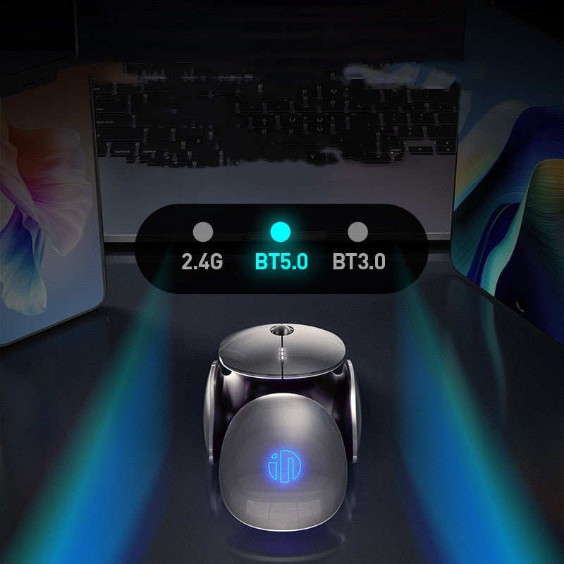 Bluetooth Wireless Three-mode Mouse Mute