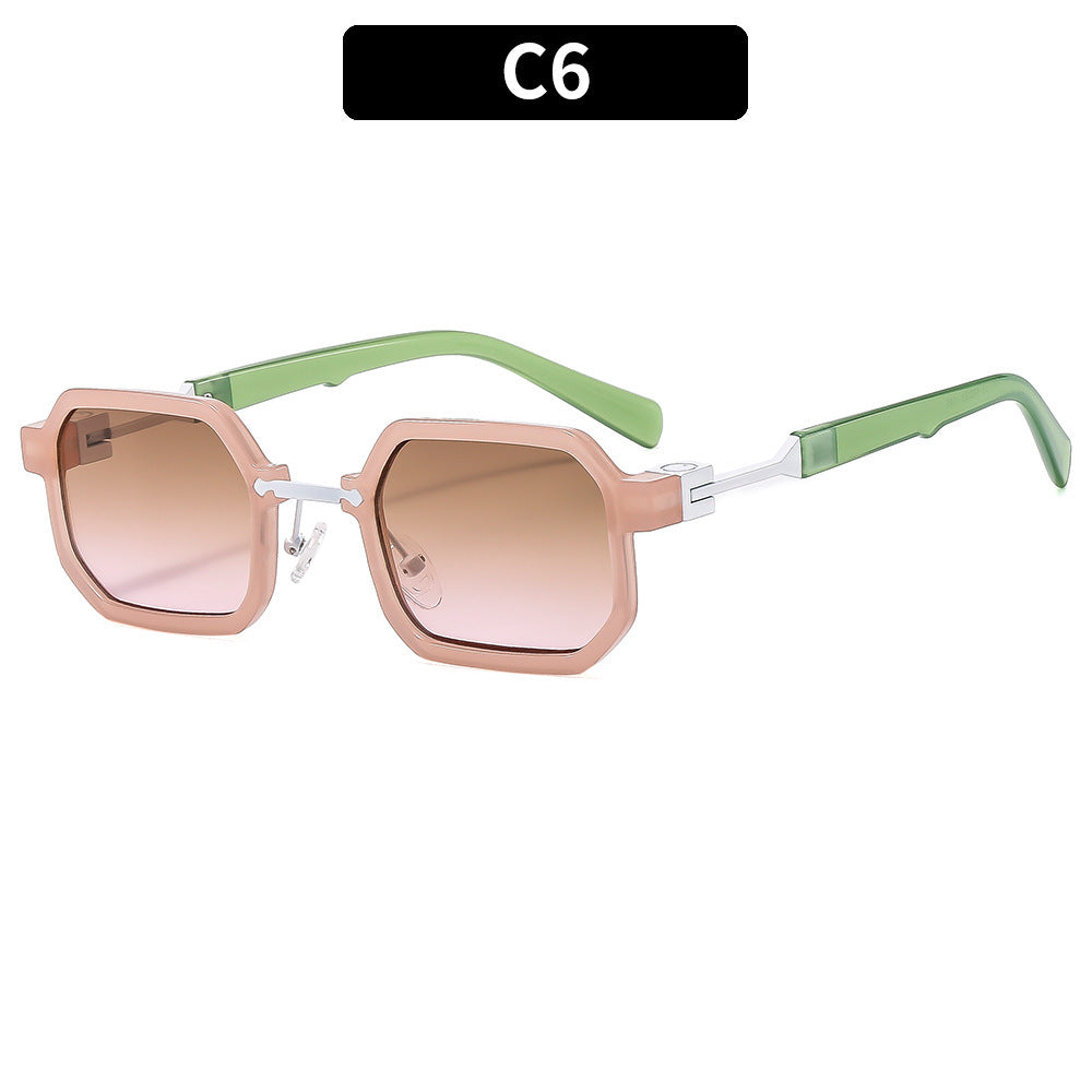 Retro Square Small Frame Fashion Sunglasses