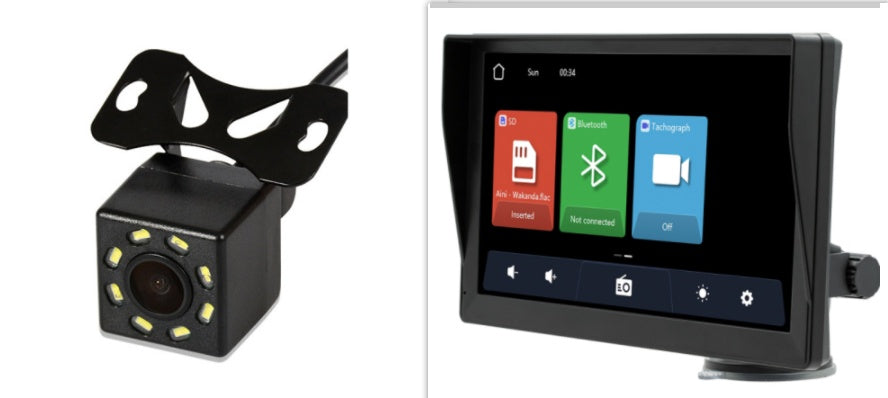 9-Zoll-tragbares MP5-MP5-Host-Wireless CarPlay