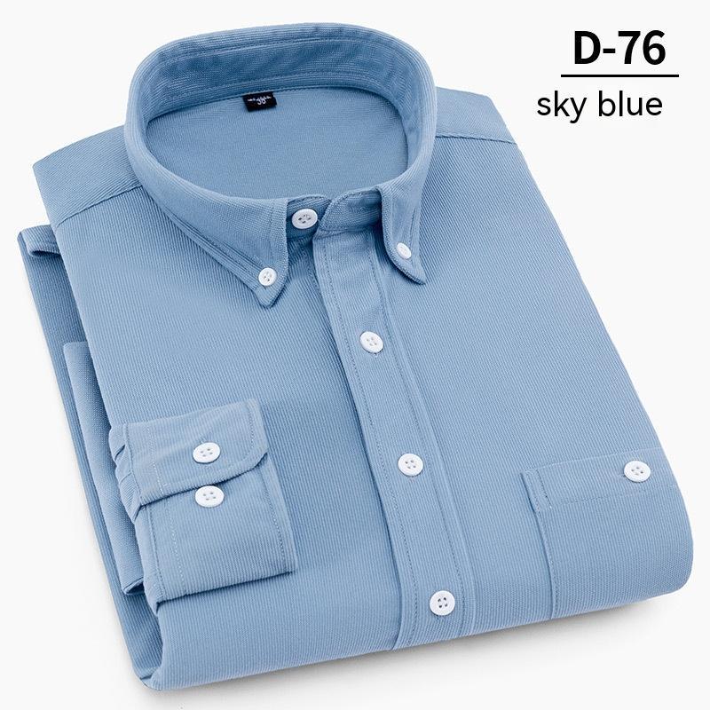 Men's Fashion Solid Color Corduroy Shirt