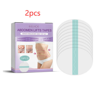 Eelhoe Abdomen Lifting Tapes Belly Pad Antirughe Rimozione Cura della pelle Facile da usare