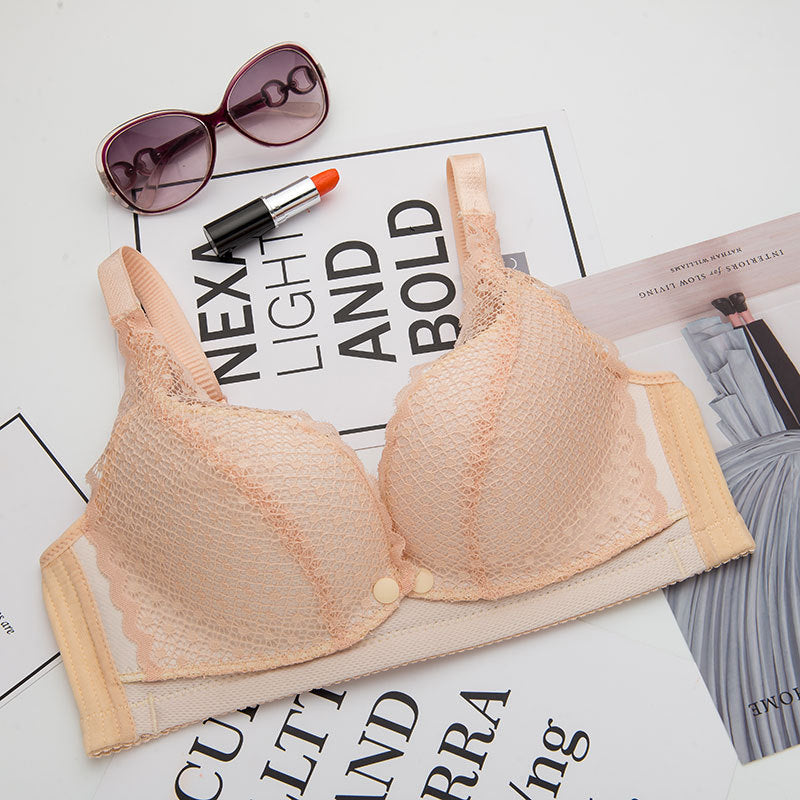 Thin breastfeeding underwear bra