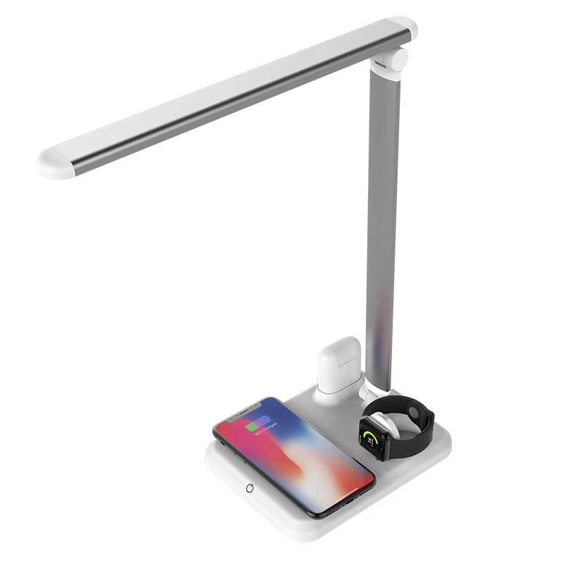 4 in 1 LED Desk Lamp Light  Wireless Charger