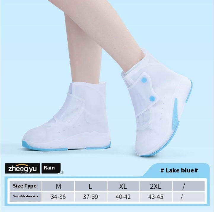 Non-slip Wear-resistant Shoes Bottom Rainy Silicone Rainproof Children's Rain Boots