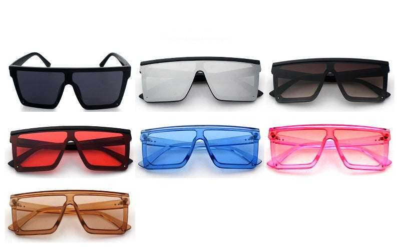 Large-frame square Sunglasses