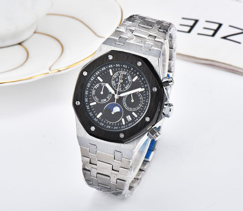 Men's Fashion Seven-pin Work Quartz Watch