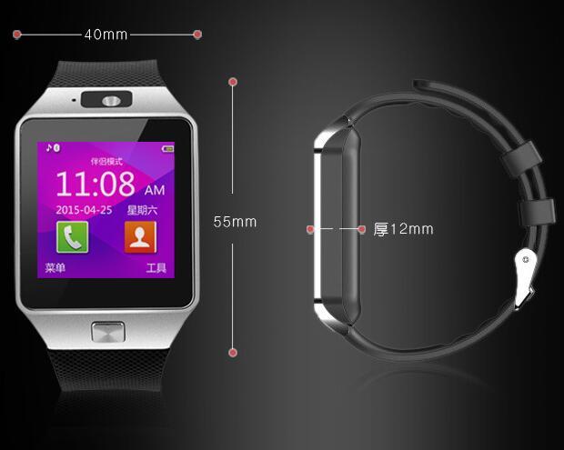 Smart Watch Support TF Carte Sim Camera Sport Bluetooth