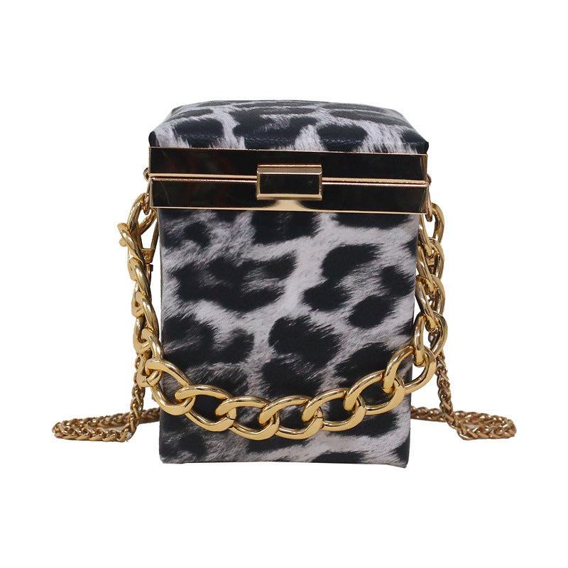 Mini Chain Small Tide Fashion Borsa quadrata piccola obliqua