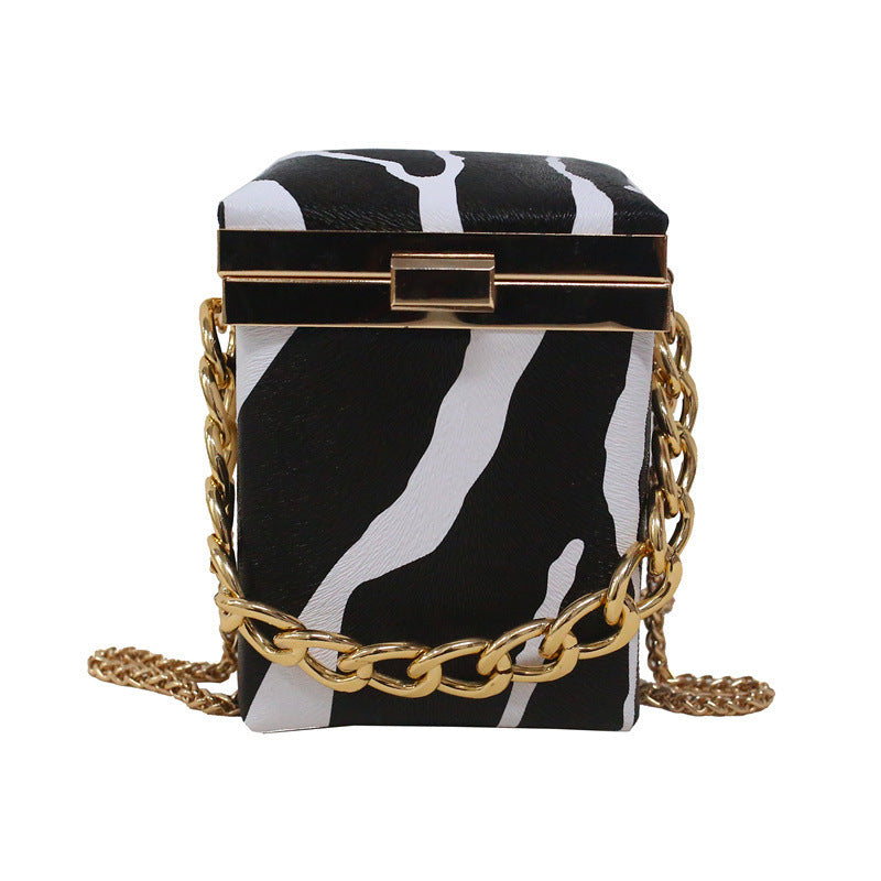 Mini Chain Small Tide Fashion Borsa quadrata piccola obliqua