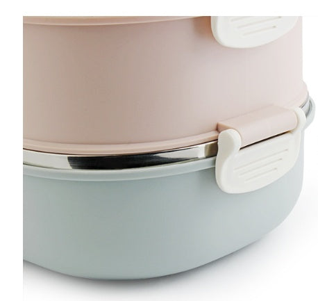 304 Edelstahl quadratisch isoliertem Lunchbox Multi-Layer