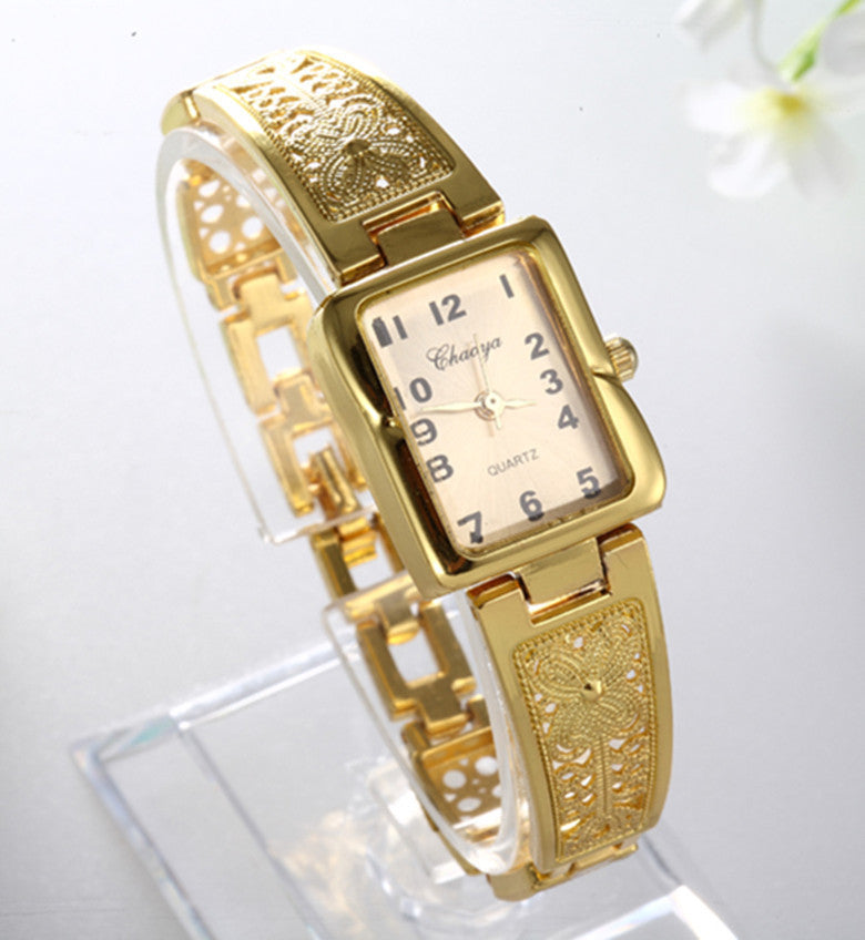 Alloy Bracelet Watch Creative Fashion Women's Quartz Watch