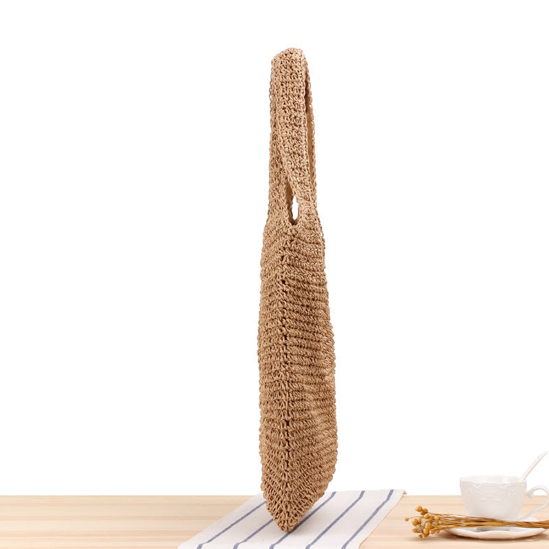 Leisure One Shoulder Straw Woven Bag