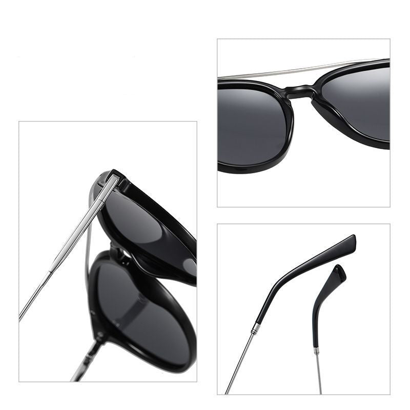 Round Frame UV Protection Polarized Sunglasses