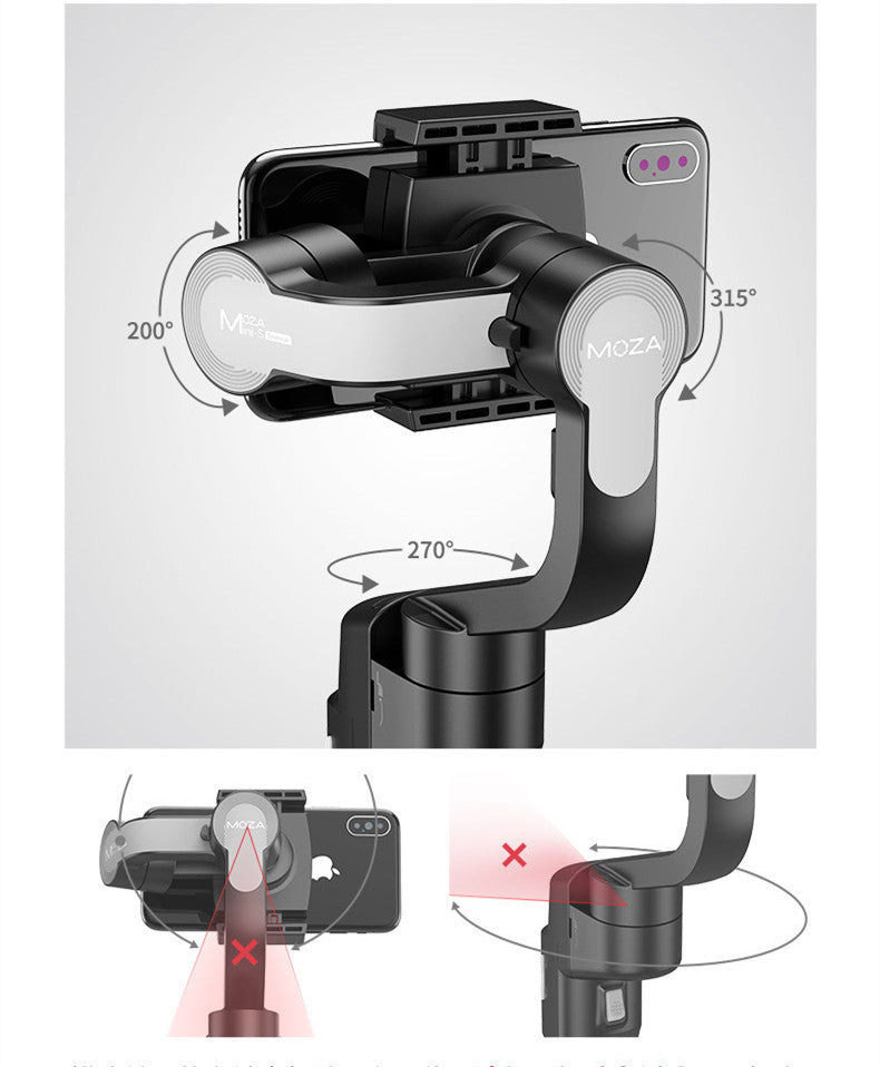 Stabilizzatore per telefono cellulare MOZA Magic Claw Mini-s