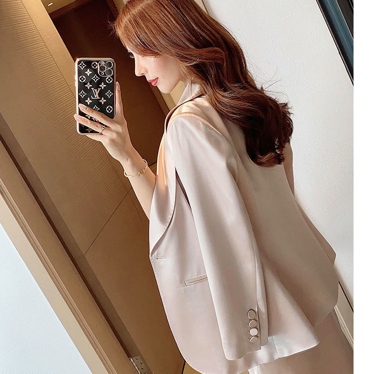 Yu Jie Suit Jacket Female Suspender Dress Two-Piece