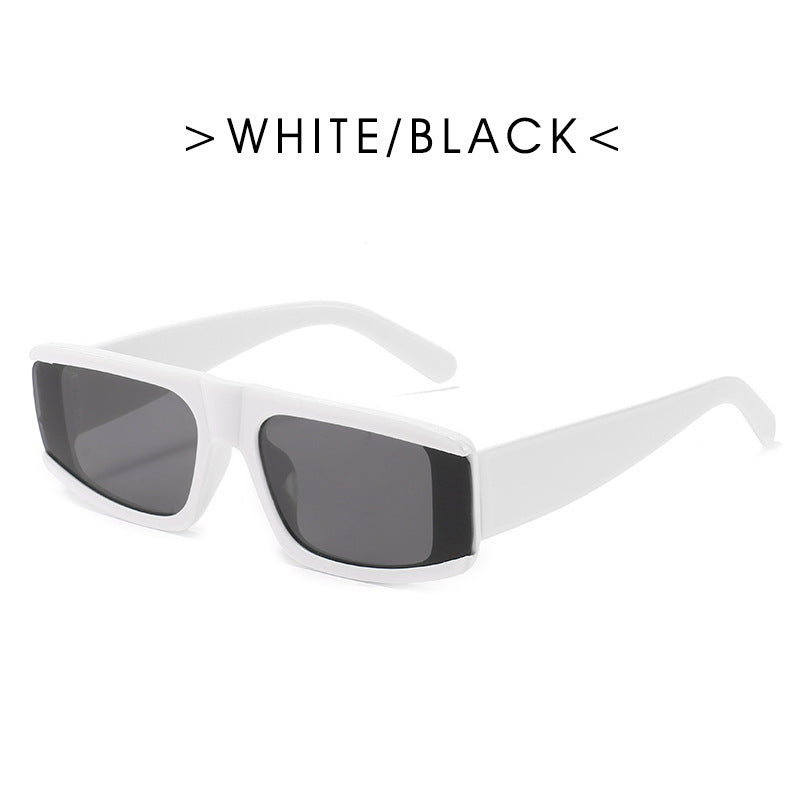 New European And American Trend Sunglasses Women's Square Long Face Ins Sunglasses Men's Cross-Border Foreign Trade Street Shooting Glasses