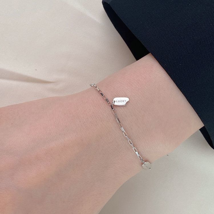 S925 Sterling Silver Lucky Bracelet Women