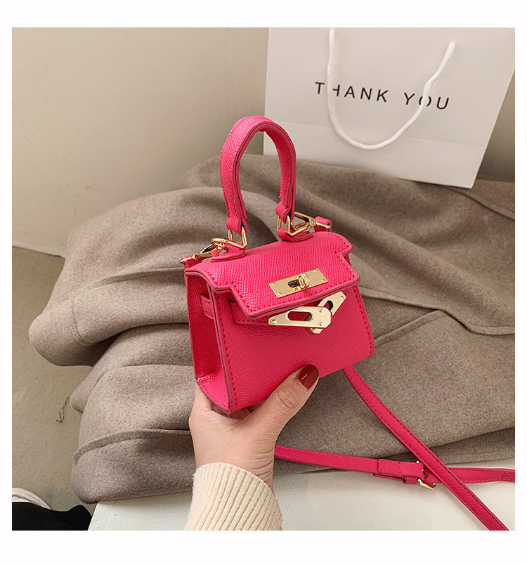 Mini One Shoulder Handbag Stereotype Crossbody Small Square Bag