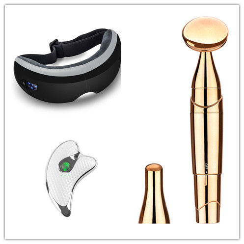 Bluetooth Music Eye Massageur Pression à air Hot Compress Dark Circles Eye Care