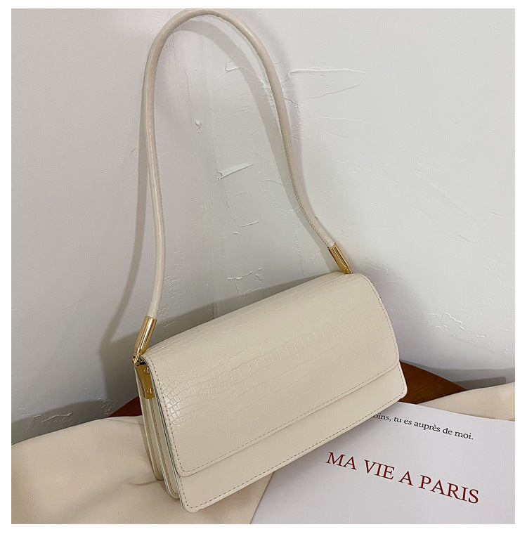 Korean Style Simple One-Shoulder Handbag