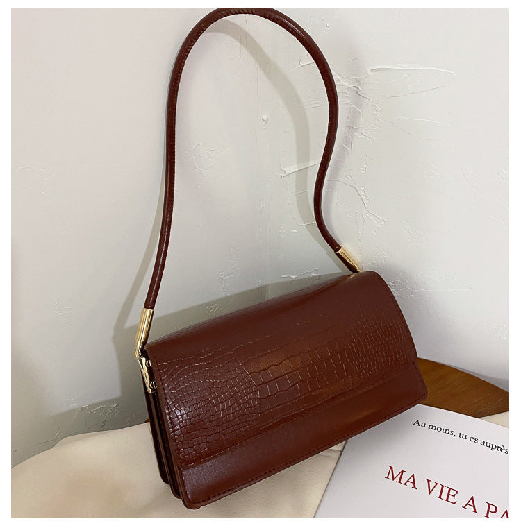 Korean Style Simple One-Shoulder Handbag