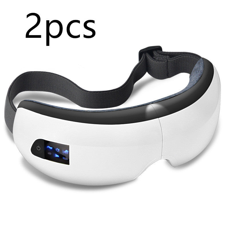 Bluetooth Music Eye Massageur Pression à air Hot Compress Dark Circles Eye Care