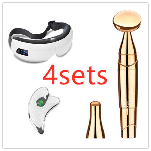 Bluetooth Music Eye Massageur Pression à air Hot Compress Dark Circles Eye Care