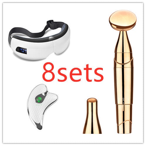 Bluetooth Music Eye Massageur Pression à air Hot Compress Dark Circles Eye Care