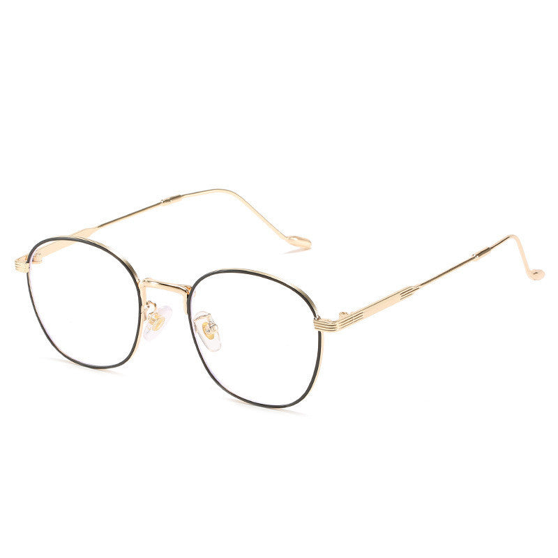 Anti-Blue Light Women Eyeglasses Optical Myopia Metal Glasses Frame Classic Men Retro Computer Eye Glasses