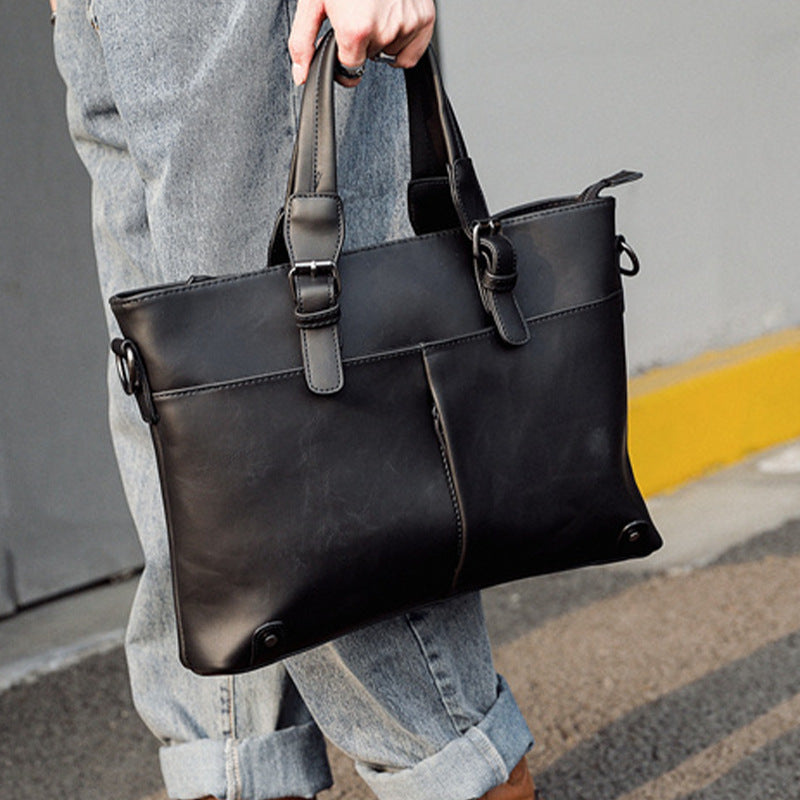 Trendy Men's Bags Casual Men's One-shoulder Messenger Handbags