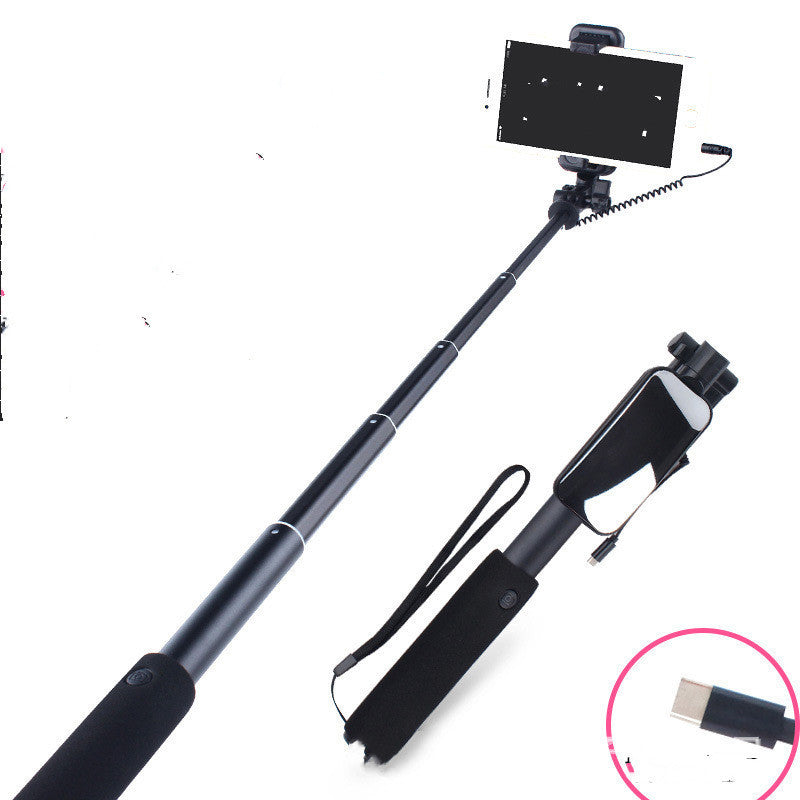 Compatible with Apple , Selfie Stick Mobile Phone Selfie Stick Aluminum Alloy