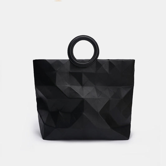 Rhombus Geometric Folding Big Bag