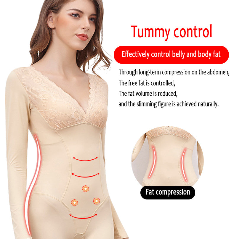 Caffeine body shaping one-piece underwear