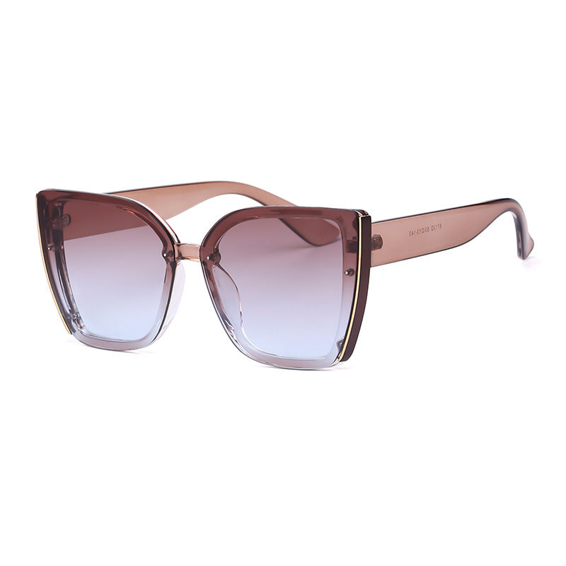 Women's Fashion New Large Frame Sunglasses