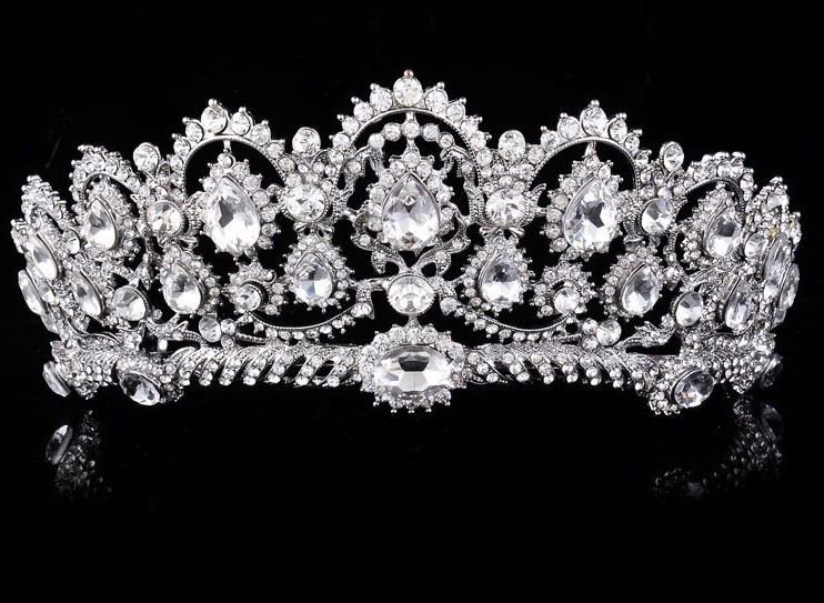 Bride's crown tiara