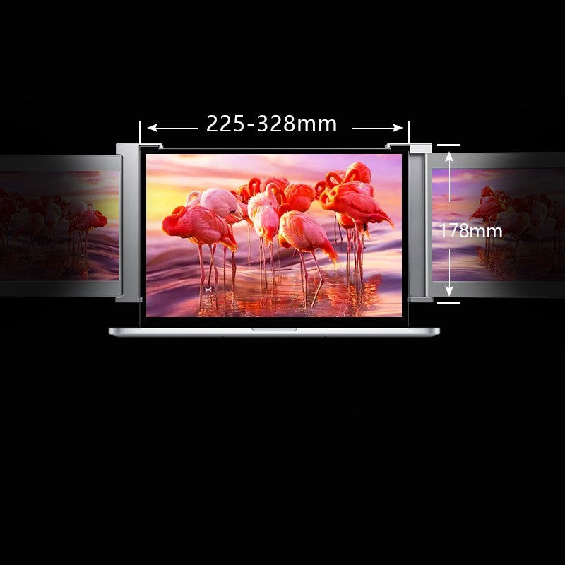 10,1 Zoll Dual-Screen tragbares Display Notebook Erweiterungs bildschirm