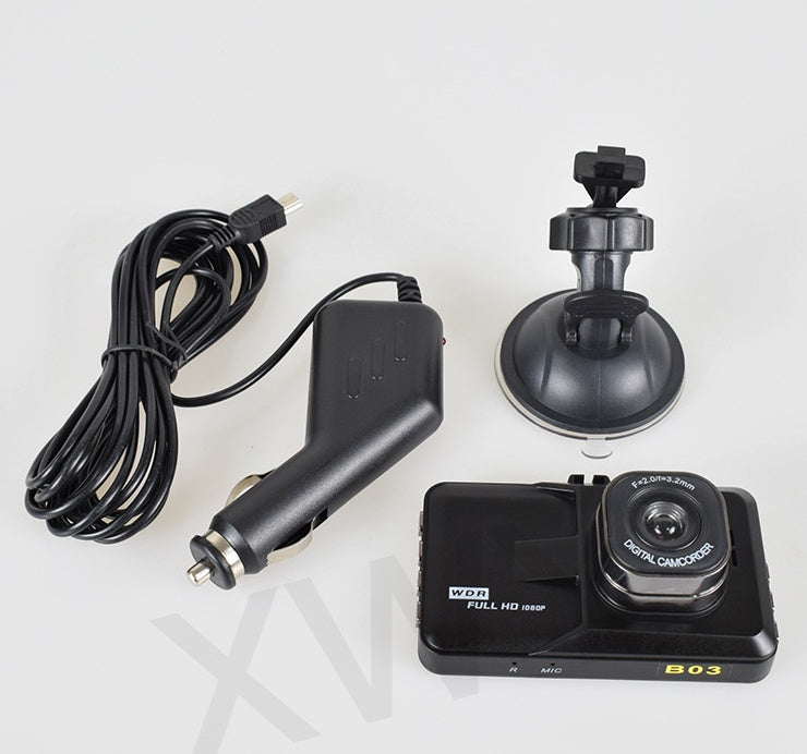 1080P High Resolution Definition Video Car Vehicle 140 Degree Wide Angle Camera DVR Night Vision Recorder with Digital Camcorder