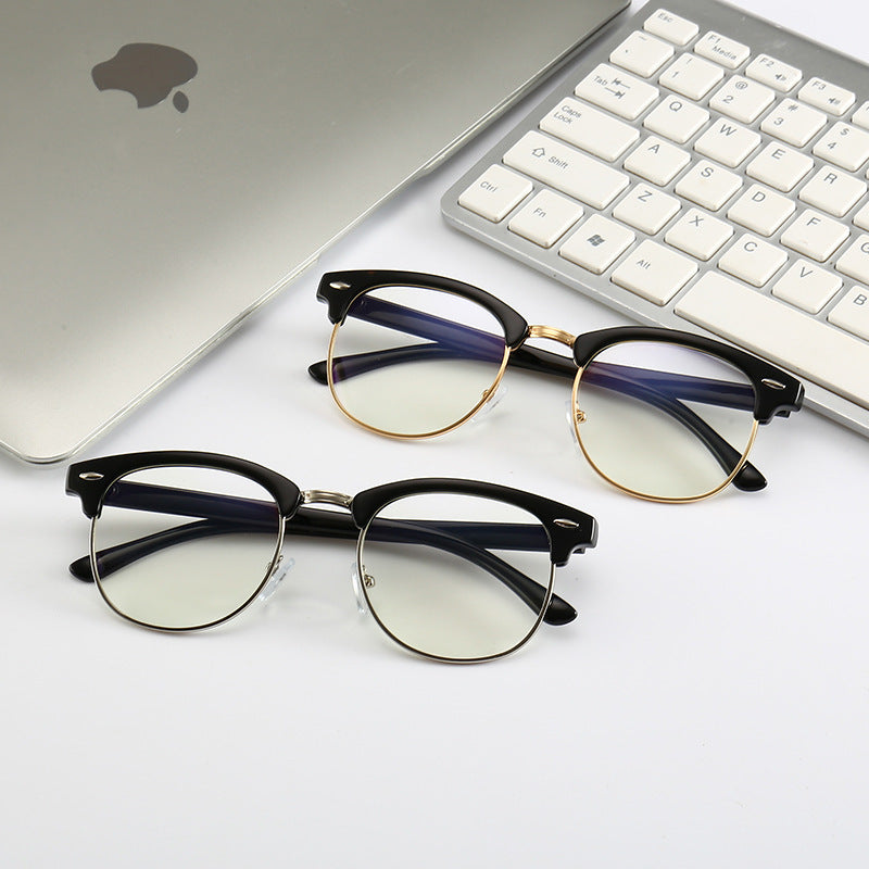 Anti Blue Light Versatile Decorative Flat Glasses