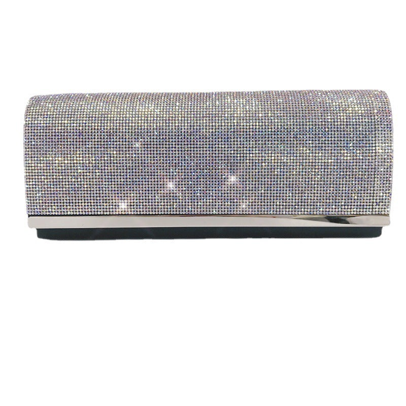 European And American Diamond-studded Full Diamond Banquet Clutch