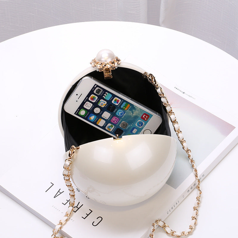 Luxury Women Round Ball Evening Bag