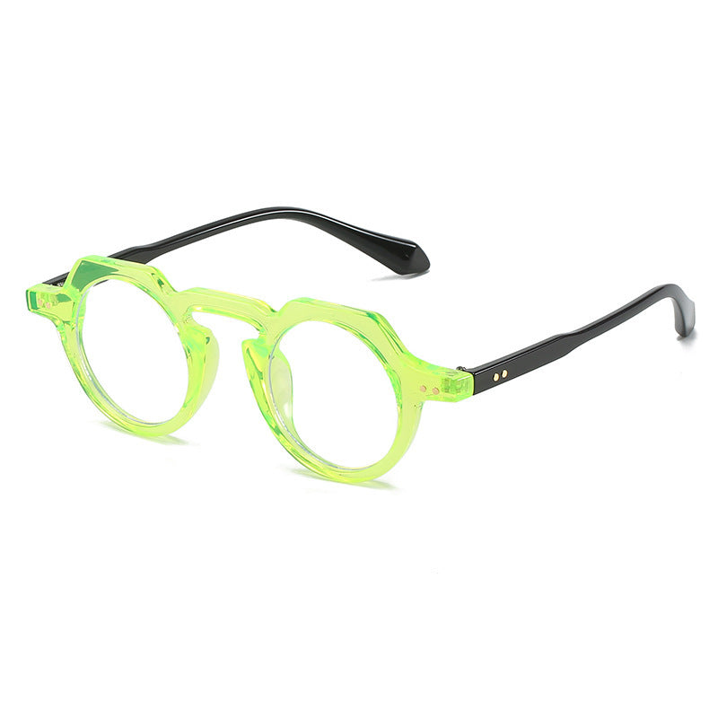 Retro Round Frame And Fashionable Sunglasses For Women