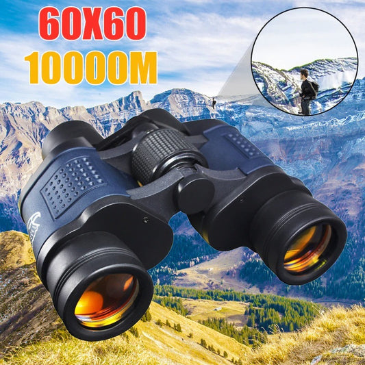 Telescopio 60X60 Potente Binocolo Hd Alto Ingrandimento Per Caccia All'aperto Ottica Scopes Lll Visione Notturna Zoom Fisso