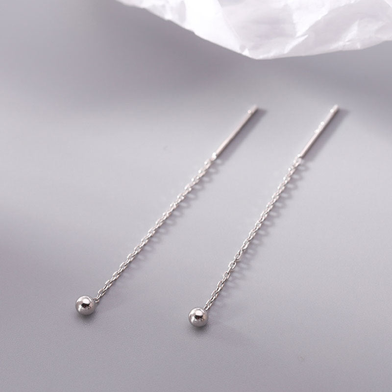 Thin Thin  Temperament Fashion Simple Earrings Women