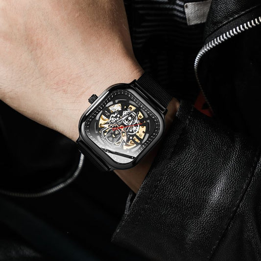 Men's Fashion Skeleton Automatic Mechanical Watches