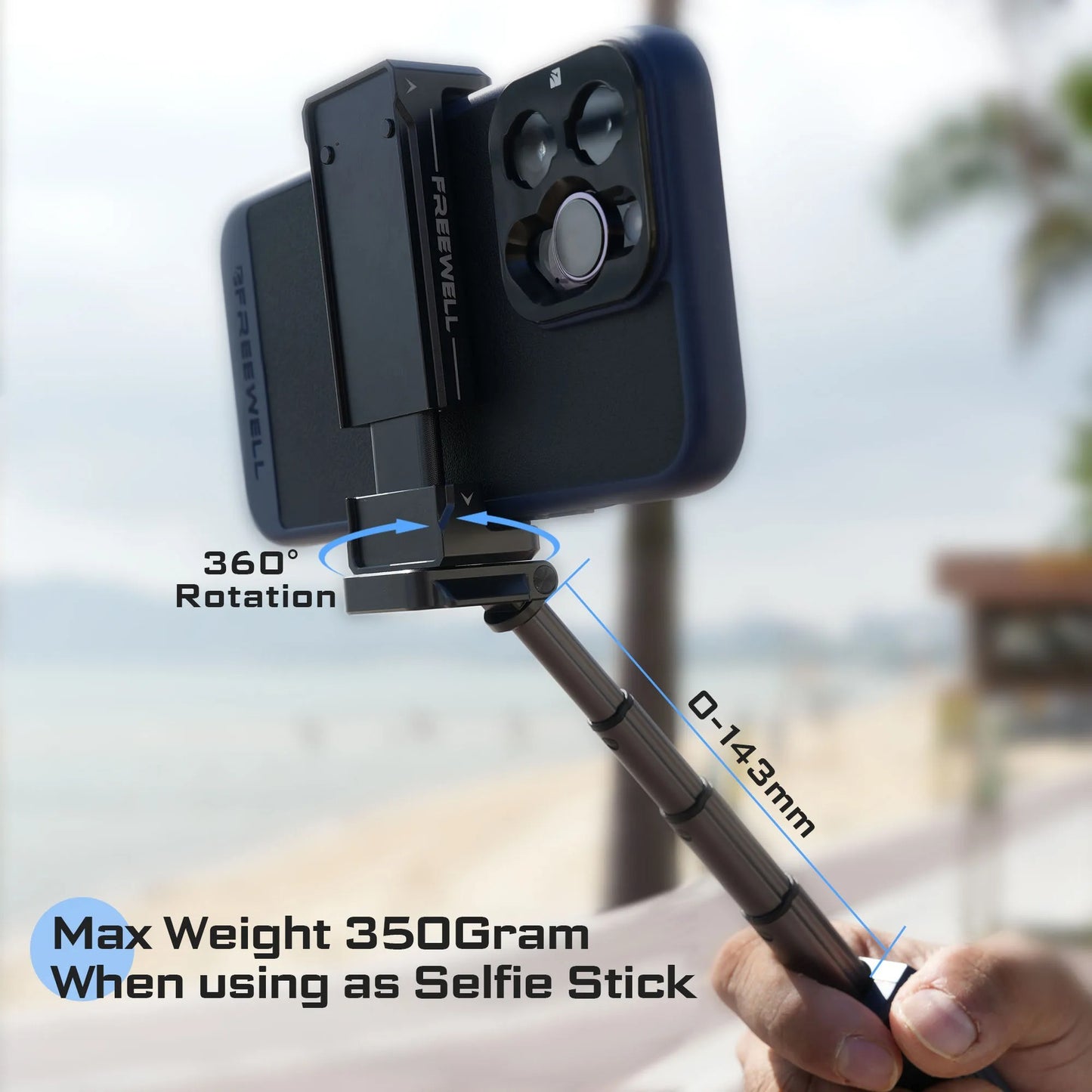 Bluetooth Multifonction Bracket Selfie Stick