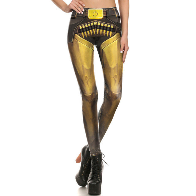 Digital printed leggings