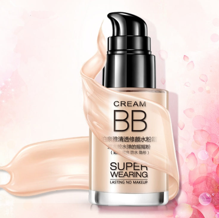 Clear and sleek hydrating cream nude makeup BB cream makeup concealer moisturizing BB cream