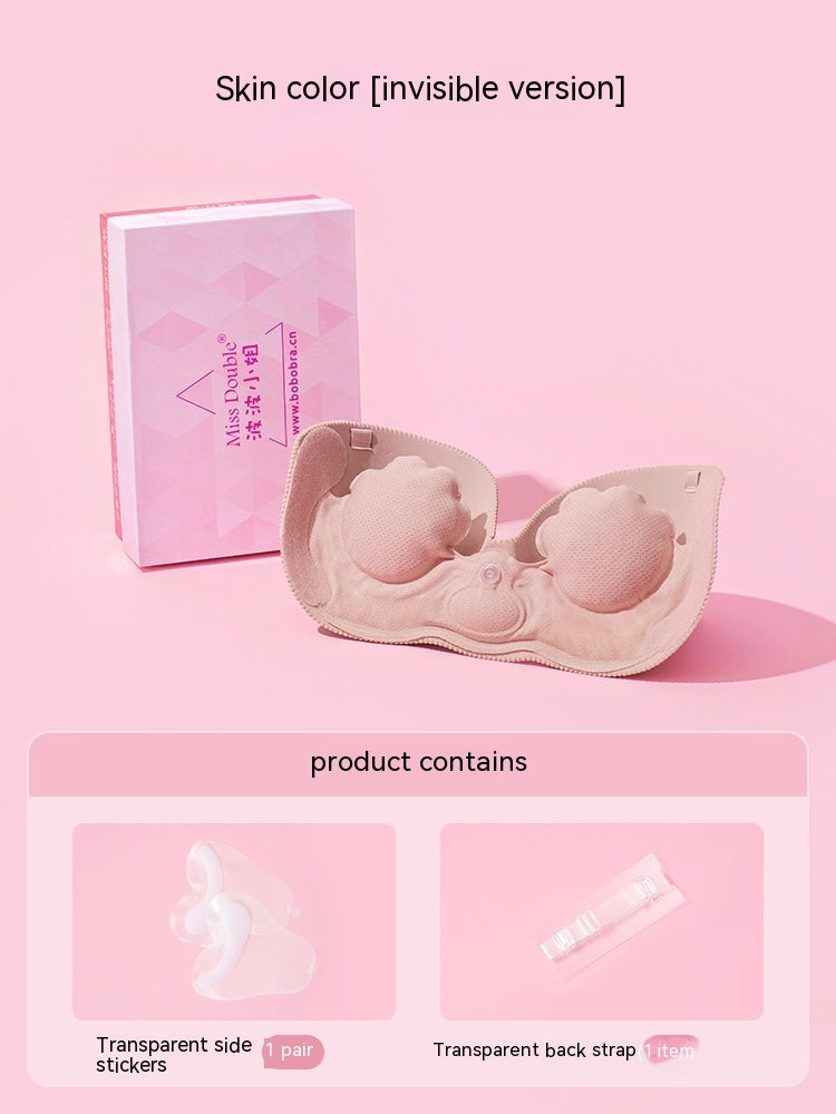 Inflatable Invisible Nude Bra Non-slip Push Up Bra